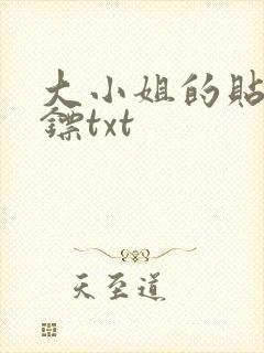 大小姐的贴身保镖txt