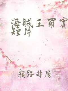 海贼王罗宾被h短片