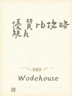 优质rb攻略系统h