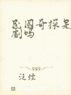 民国奇探是耽改剧吗
