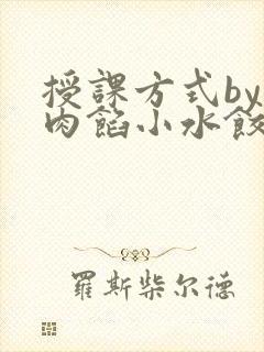 授课方式by 肉馅小水饺