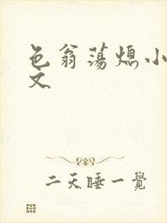 色翁荡熄小说全文