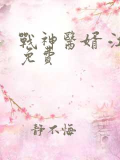 战神医婿 江辰免费