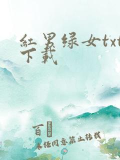 红男绿女txt下载