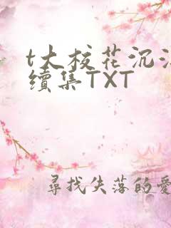 t大校花沉浮录续集TXT
