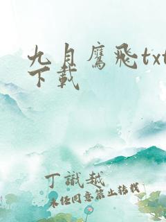 九月鹰飞txt下载