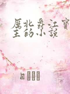 厉北爵江宝宝男主的小说