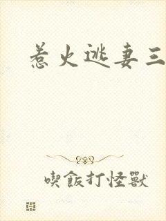 惹火逃妻三带一