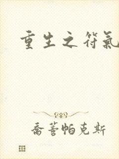 重生之符气冲天