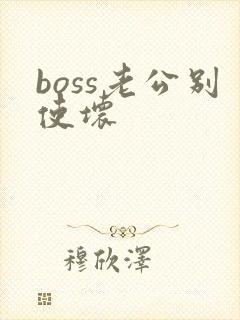 boss老公别使坏