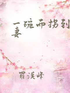 一碗面拐到美艳妻