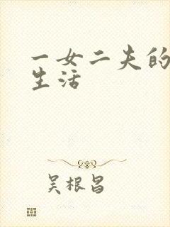 一女二夫的激情生活