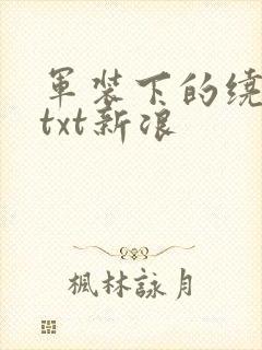 军装下的绕指柔txt新浪