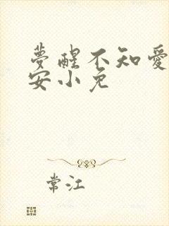 梦醒不知爱欢凉安小免