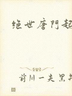 绝世唐门起点