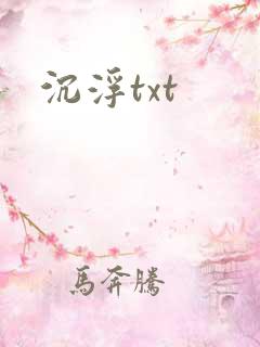 沉浮txt