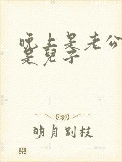 晚上是老公白天是儿子