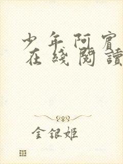 少 年 阿 宾 在 线 阅 读