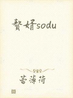赘婿sodu