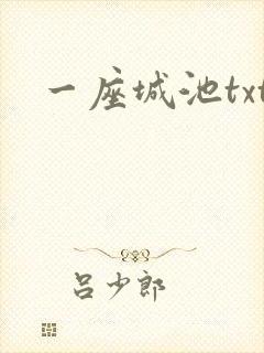 一座城池txt