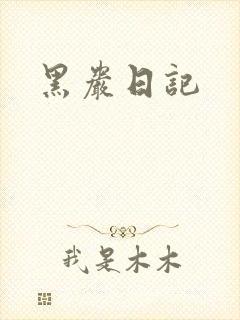 黑岩日记