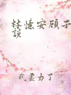 林忆安顾子铭小说