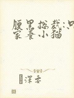 腹黑总裁:只疼家养小猫