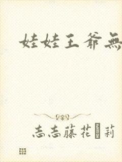 娃娃王爷无盐妃