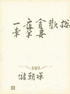 一夜贪欢总裁的幸孕妻