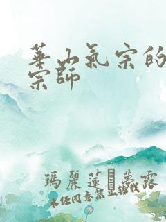 华山气宗的形意宗师