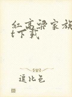 红高粱家族txt下载