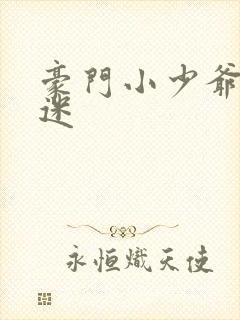 豪门小少爷是财迷