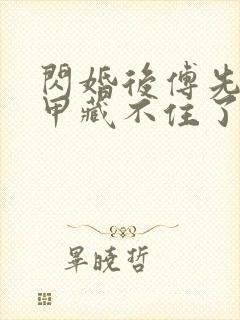 闪婚后傅先生马甲藏不住了免费阅读