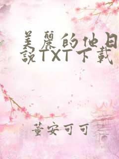 美丽的他日剧小说TXT下载