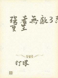 强者无敌3烈火重生