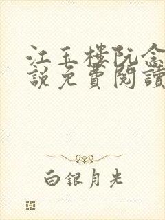 江玉楼阮念笙小说免费阅读