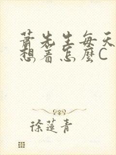 萧先生每天都在想着怎么C