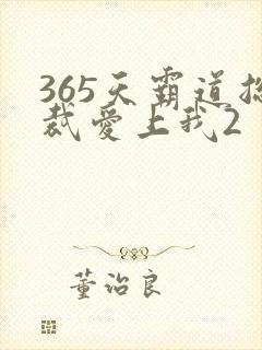 365天霸道总裁爱上我2