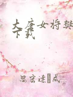 大唐女将樊梨花下载