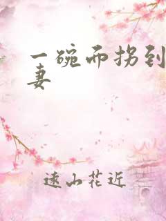 一碗面拐到美艳妻