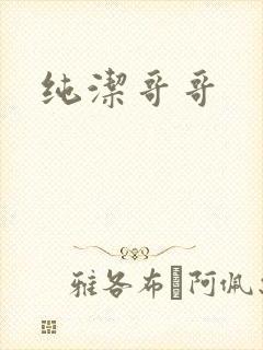 纯洁哥哥