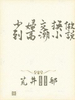 少妇交换做爰做到高潮小说