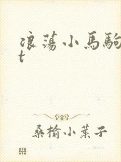 浪荡小马驹txt