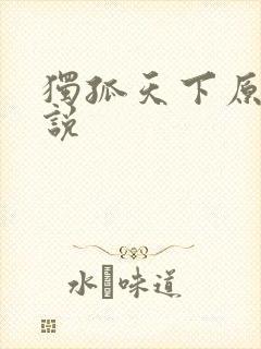 独孤天下原著小说