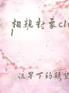 相亲对象c1v1
