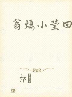 翁熄小莹回乡下