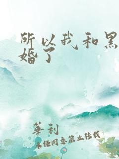 所以我和黑粉结婚了
