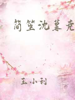 简笙沈暮尧小说