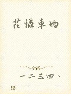 花怜车肉