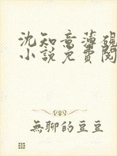 沈知意薄砚霆的小说免费阅读